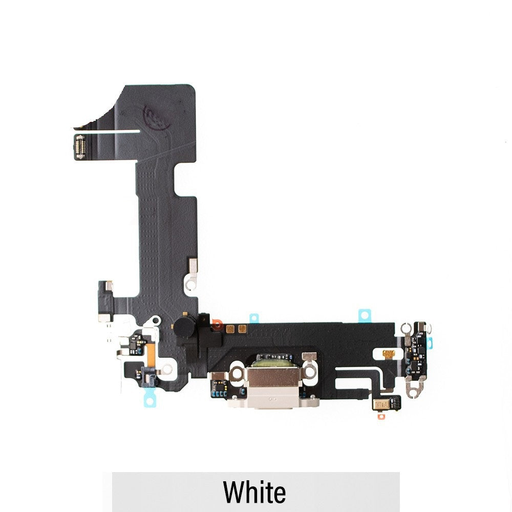 Red Charging Port for iPhone 13-White Red Charging Port for iPhone 13-White